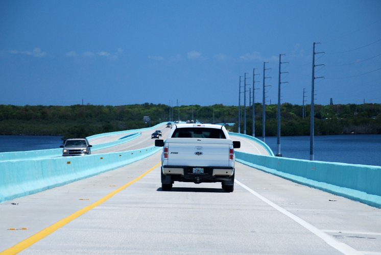 Florida - Isole Key, lungo la Us1