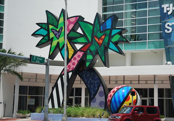 Britto al royal Palm Hotel