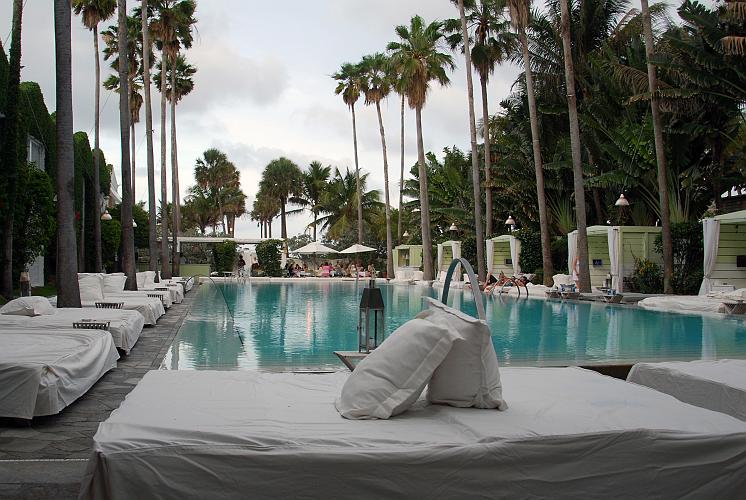 Miami Beach, Hotel Delano, il giardino